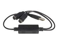StarTech.com USBPS2PC Adaptateur clavier et souris USB vers PS2 Gris - vue 6
