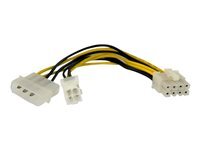 Startech .Com Adaptateur D'alimentation Eps 15 Cm 4 Broches Vers 8 Broches Avec Lp4 - F/M - Neuf - Image 3