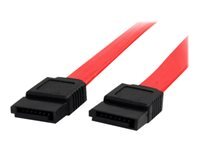 StarTech.com Cable SATA de 60 cm - Cordon Serial ATA en rouge - cable SATA - 0.6 m