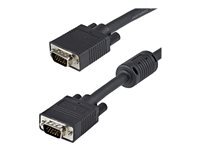 StarTech.com Cable VGA coaxial de 10m pour ecran haute resolution - HD15 vers HD15 - Male / Male - Noir - cable VGA - 10 m