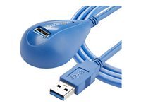 StarTech.com Cable D'extension Usb A Vers A De 1,5 Rallonge Usb A Superspeed En M/F Rallonge De Cable Usb Usb Type A Pour Usb Type A 1.5 Taille 3.0 Bleu de Inmac Wstore