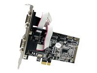 StarTech.com Carte PCI Express avec 4 Ports DB-9 RS232 - Adaptateur PCIe Serie - UART 16550 - adaptateur serie - PCIe 1.1 - 4 ports