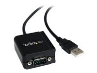 Startech.com Noir Câble Adaptateur De 1,80 M Usb Vers Série Db9 Rs232 - Chipset Ftdi - Mémorisation De Port - 1X Db-9 Mâle - 1X Usb A Mâle - Adaptateur Série - Usb - Image 5