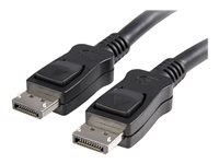StarTech.com Cable DisplayPort 1.2 de 5m avec verrouillage - DisplayPort 4K - Cordon DP vers DP - M/M - Cable DisplayPort - 5 m