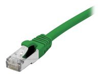 Cordon patch RJ45 ftp cat 6 lsoh snagless Vert - 2m