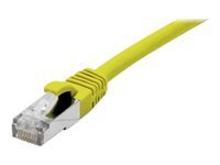 Cordon patch RJ45 ftp cat 6 lsoh snagless jaune - 3m