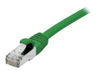 Cordon patch RJ45 ftp cat 6 lsoh snagless Vert - 5m