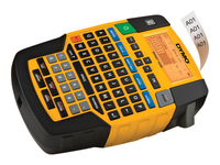 DYMO Rhino 4200 - tiqueteuse - Noir et blanc - transfert thermique - Rouleau (1,9 cm ) - 180 dpi - jusqu' 15 mm/sec - outil de coupe - jaune
