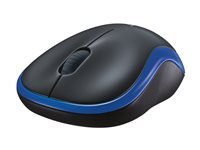 Logitech M185 - souris - 2.4 GHz - bleu