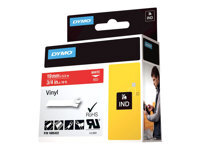 DYMO Rhino Coloured Vinyl - ruban - 1 cassette(s) - Roll (1.9 cm x 5.5 m)