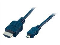 Cble HDMI High Speed Performance 4K type A / D (micro) mle - 1m