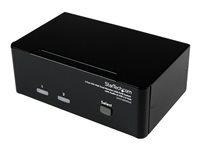 StarTech.com Switch KVM USB 2 ports DVI VGA avec audio - Commutateur USB 2.0 - commutateur cran-clavier-souris/audio/USB - 2 ports