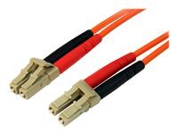 StarTech.com Fiber Optic Cable Multimode Duplex 50/125 Lszh Lc/Lc Om2 Lc To Lc Fiber Patch Cable (50Fiblclc30) Cable Reseau 30 30M Orange de Inmac Wstore - Image 1