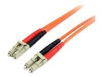 StarTech.com Cable Patch A Fibre Optique Duplex 62,5/125 Multimode 5 Lc Lc 5M Orange de Inmac Wstore - Image 1