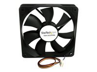 StarTech.com Ventilateur d'Ordinateur 120 mm avec PMW - Connecteur à Modulation d'Impulsion en Durée Noir - vue 2