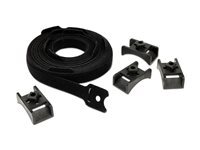 Apc Noir - Boucle Souple De Guide Pour Câbles - Conformité Taa (Pack De 10) - Pour P/N: Scl500rm1u, Smx1500rm2ucncus, Smx1500rm2ucus, Smx2kr2ux145, Smx3kr2uncx145, Smx750cus - Image 3