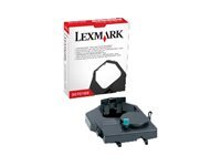 Lexmark - 1 - a rendement eleve - noir - ruban de reencrage