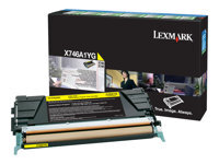 Lexmark originale cartouche de toner LCCP LRP pour X746de 748de 748dte