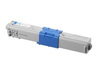 OKI - cyan - original - cartouche de toner