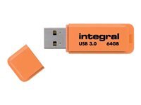 Integral Neon - cle USB - 64 Go