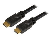 StarTech.com Cable HDMI haute vitesse Ultra HD 4K x 2K de 10m - Cordon HDMI vers HDMI - Male / Male - Noir - Plaques or - cable HDMI - 10 m