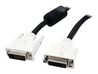 StarTech.com Cable d'extension d'ecran Dual Link DVI-D de 2 m - M/F - rallonge de cable DVI - 2 m