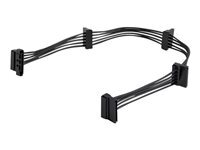 Startech Cable 40 Cm Splitter Noir