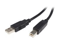 StarTech.com Cable USB 2.0 A vers B de 5 m - Cordon USB A vers USB B - M/M - cable USB - USB pour USB type B - 5 m