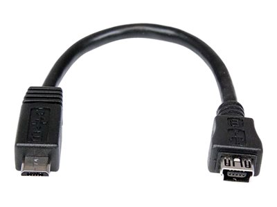 StarTech.com Adaptateur Micro USB vers Mini USB 15 cm