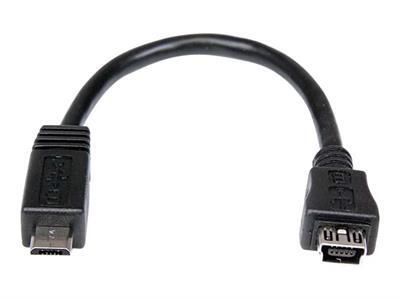 StarTech.com Adaptateur Micro USB vers Mini USB 15 cm