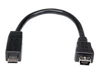 StarTech.com Cable Adaptateur Micro Usb Vers Mini Usb De 15 Cm M/F Adaptateur Usb Mini Usb Type B Pour Micro-Usb De Type B 15.24 Cm 15Cm de Inmac Wstore