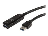 Startech USB3AAEXT3M Cable Extensor SuperSpeed Activo USB Tipo A 3.0 Macho/Hembra 3m Negro - Image 3