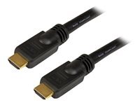 StarTech.com Cable Hdmi Haute Vitesse De 15 4K 30 Aucun Amplificateur De Signal Requis Hdmi Vers Hdmi M/M Plaques Or Cable Hdmi 15 15M Noir de Inmac Wstore