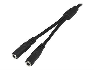 StarTech.com Splitter audio 3,5 mm vers 2x 3,5 mm