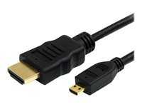 StarTech.com Cable Hdmi Haute Vitesse Avec Ethernet 1 Hdmi Vers Hdmi Micro M/M Cable Hdmi Avec Ethernet 1 1M de Inmac Wstore