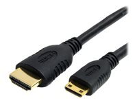 StarTech.com Cable HDMI haute vitesse avec Ethernet 2 m - HDMI vers HDMI Mini - M/M - cable HDMI avec Ethernet - 2 m