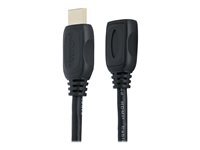 StarTech.com Cable d'extension / Rallonge HDMI Ultra HD 4K x 2K de 2m - Cordon HDMI vers HDMI - Male / Femelle - Noir - Plaques or - cable de rallonge HDMI - 2 m