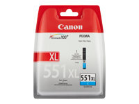 Canon CLI-551C XL - a rendement eleve - cyan - original - reservoir d'encre