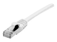 Cat6a Rj45 Patch Cable F/utp Lszh Snagless White - 20 M