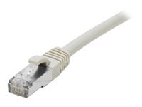 Cordon patch RJ45 ftp cat 6a lsoh snagless gris - 2 m