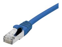 Cordon patch RJ45 ftp cat 6a lsoh snagless bleu - 5 m
