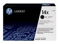 HP 14X - a rendement eleve - noir - original - LaserJet - cartouche de toner (CF214X)