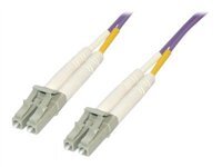 MCL SAMAR MCL - C&acirc;ble r&eacute;seau - LC multi-mode (M) pour LC multi-mode (M) - 10 m - 10 m - fibre optique - 50 / 125 microns - OM3
