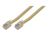 MCL SAMAR MCL cable de telephone - 2 m - ivoire
