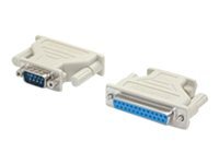StarTech.com Adaptateur Serie Db9 Vers Db25 Convertisseur Serie Broches Vers 25 Broches Male / Femelle Adaptateur Serie Db-9 Pour Db-25 Taille 9 Beige de Inmac Wstore