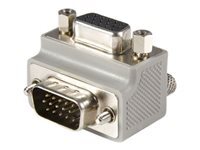 StarTech.com Adaptateur Vga Vers Vga A Angle Droit Type Convertisseur Hd15 Vers Hd15 M/F Adaptateur Vga Taille 1 Gris de Inmac Wstore