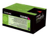 Cartouche de toner Lexmark 70C2HM0 pour imprimantes laser Rendement jusqu'à 3000 pages - vue 4