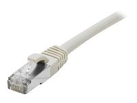 Cordon RJ45 catgorie 6A F/UTP LSOH snagless gris - 1,5 m
