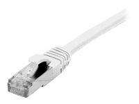 Cordon RJ45 catgorie 6A F/UTP LSOH snagless blanc - 2 m