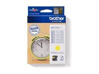 Brother LC125XLY - Tres Haut Rendement - jaune - original - cartouche d'encre